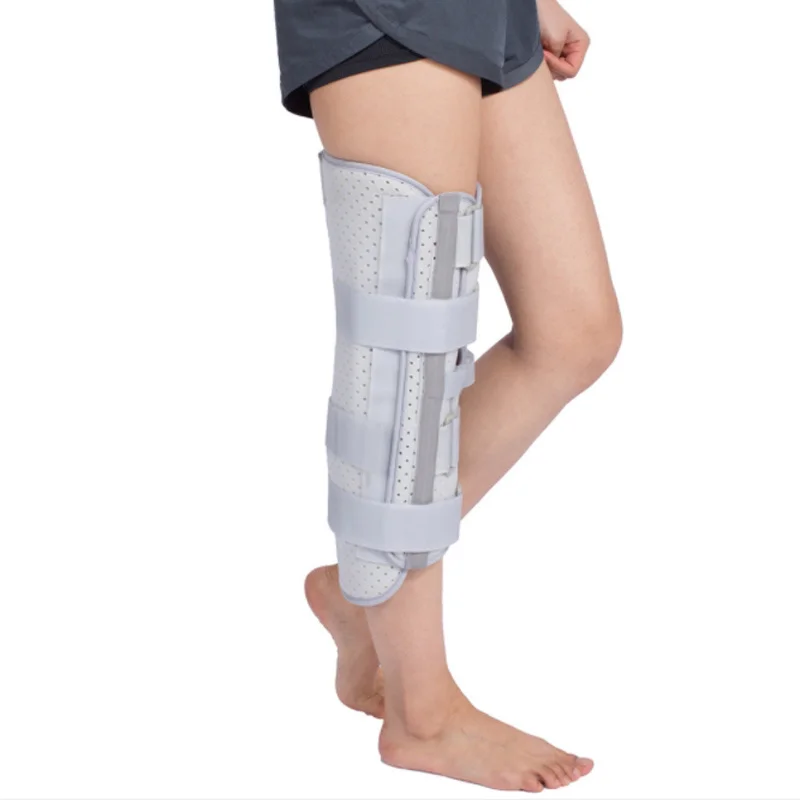 

New Medical Stabilizer Strap Wrap Knee Brace Adjustable Leg Supportor Braces & Supports with Aluminum Strip