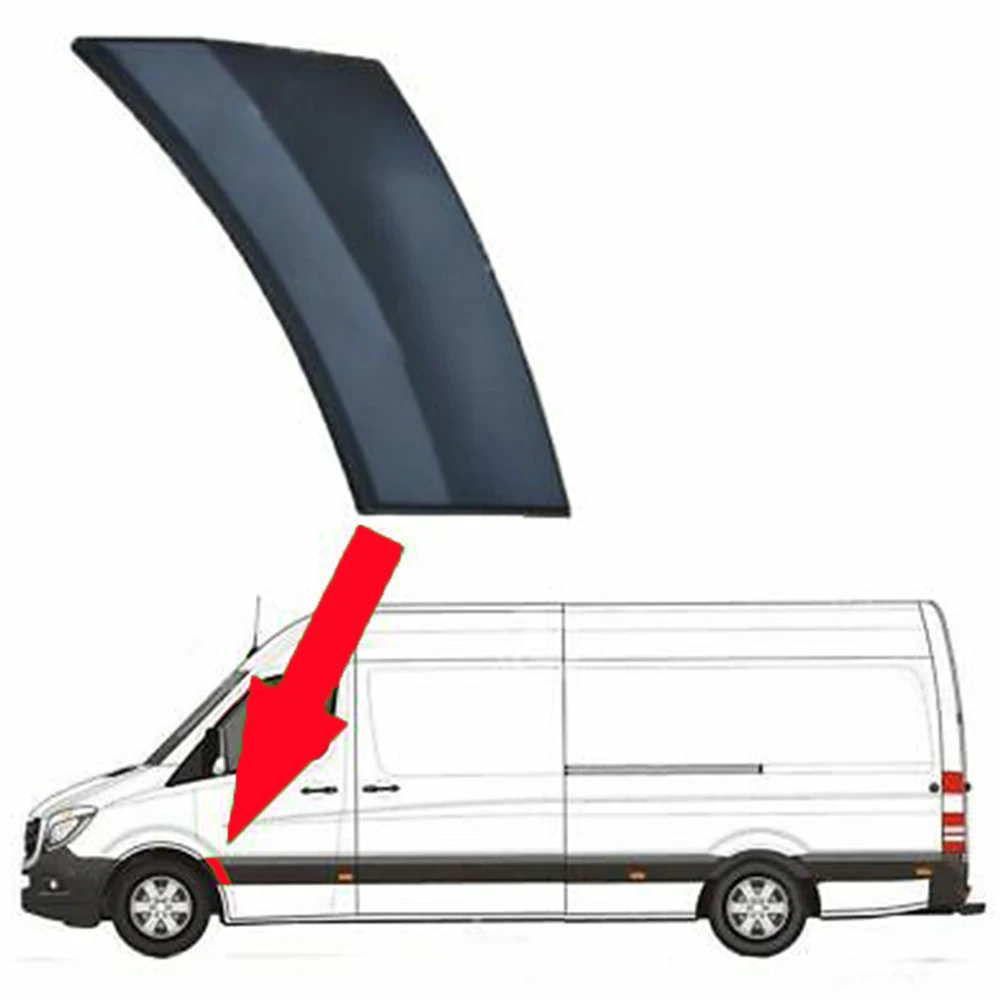 

Подходит для Mercedes Sprinter Volkswagen Vw Crafter 2007-2017, левое крыло, накладка 9066902562 9066902662