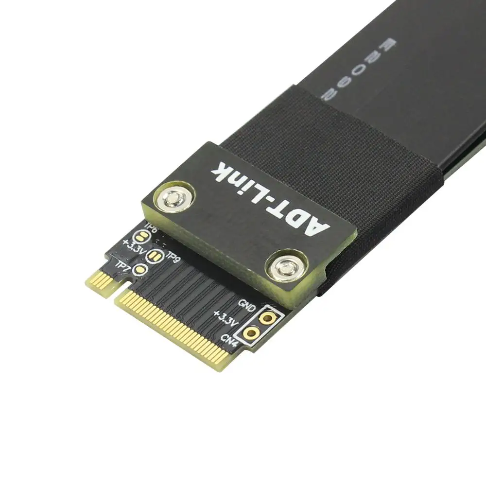 Riser PCIe x4 3 0 PCI E 4x к M.2 для NGFF NVMe M Key 2280 карта расширения Gen3.0 удлинитель кабеля M2 Express