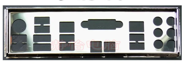 

New I/O shield back plate of motherboard for P8Z77 WS just shield backplate Free shipping