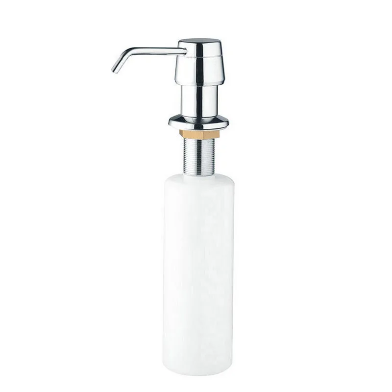 Диспенсер жидкого мыла из нержавеющей стали WASOURLF бутылка с хромированным