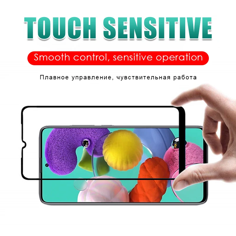 Закаленное стекло для Samsung Galaxy A51 A71 A50 A70 S8 S9 S10E S20 FE S21 Plus Note 20 Ultra защита объектива