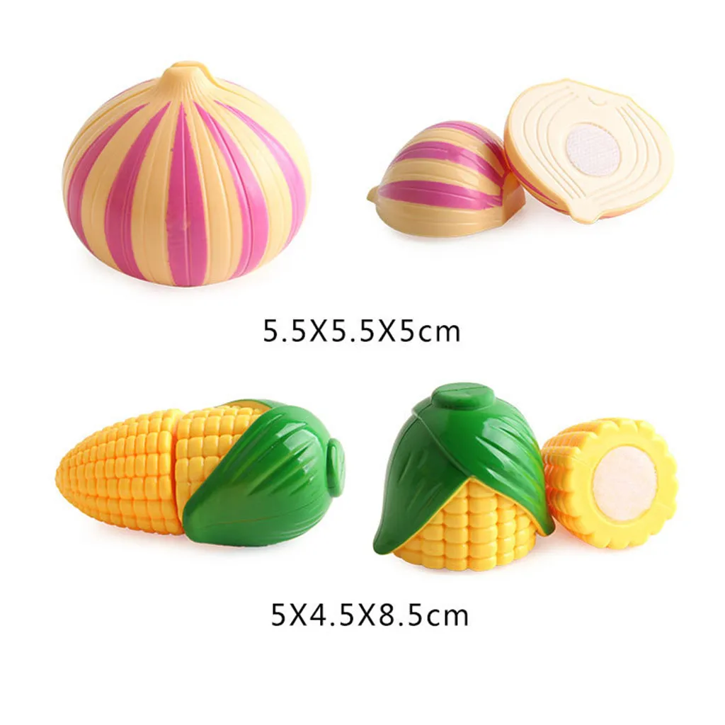 Детская ролевая игра Пластик Кухня фрукты овощи резка игрушки из мультфильмов