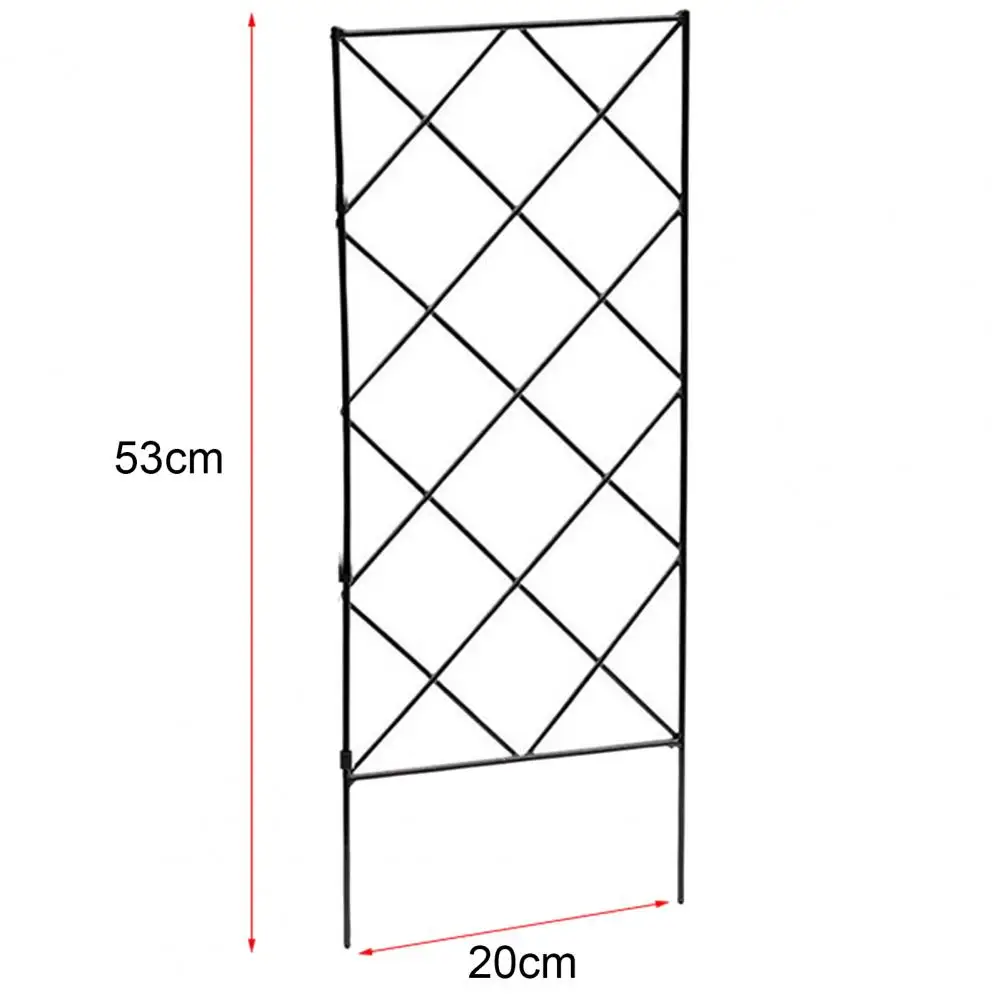 

Hot Sales 3Pcs Trellises Convenient Easy to Install Iron Foldable Panes Garden Climbing Plant Stands Support Lattices for Yard
