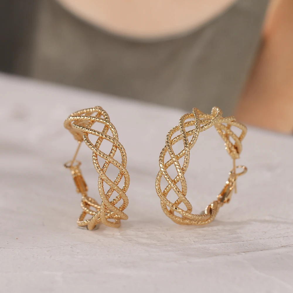

FNIO Fashion Statement Earrings 2020 Geometric Earrings For Women Hanging Dangle Earrings Drop Earing Modern Female Jewelry