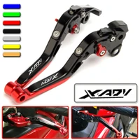 motorcycle cnc accessories adjustable folding extendable brake clutch levers for honda x adv 750 x adv750 2017 2018