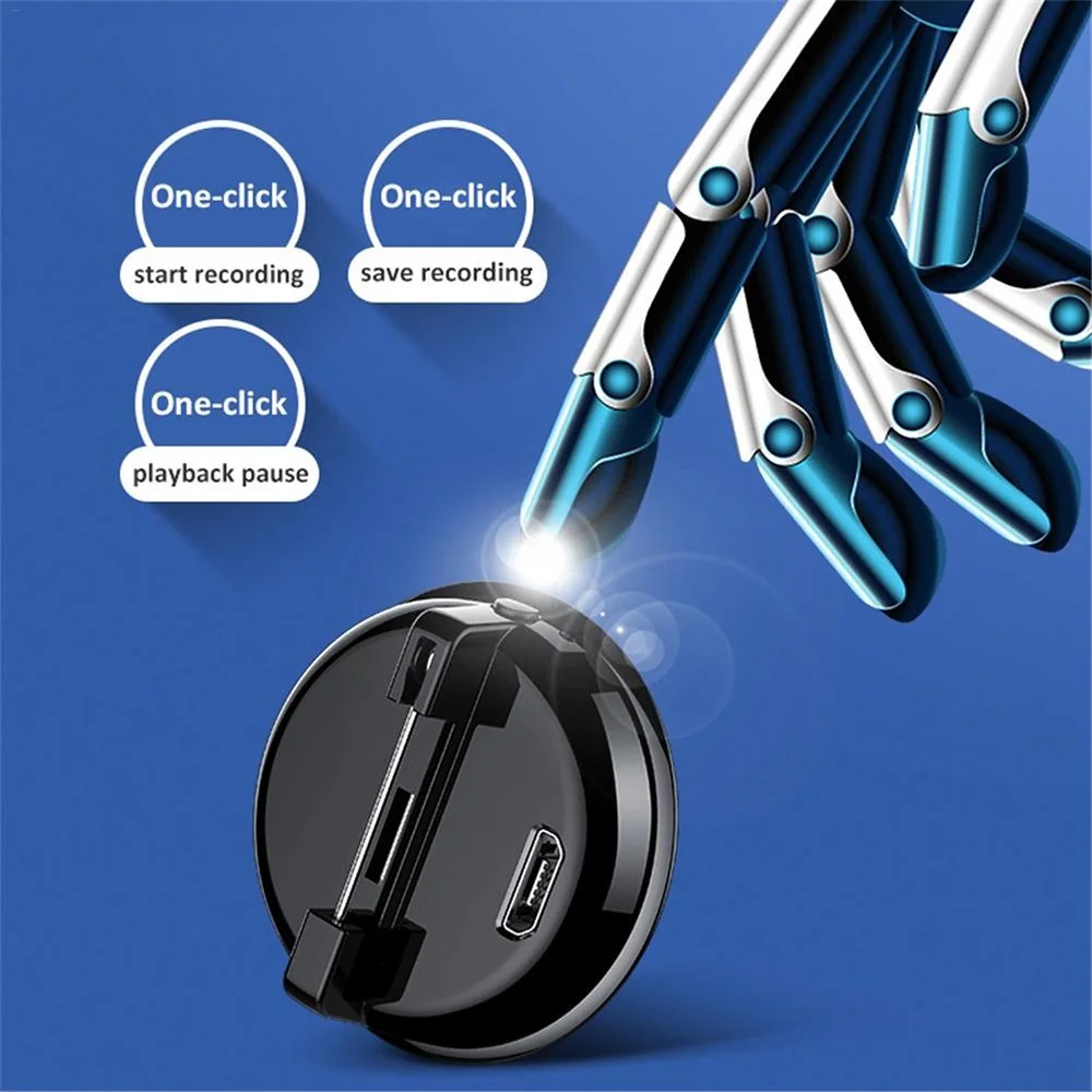 Voice Recorder Professional HD Noise Reduction HIFI MP3 Player Digital Audio 68H Standby | Электроника