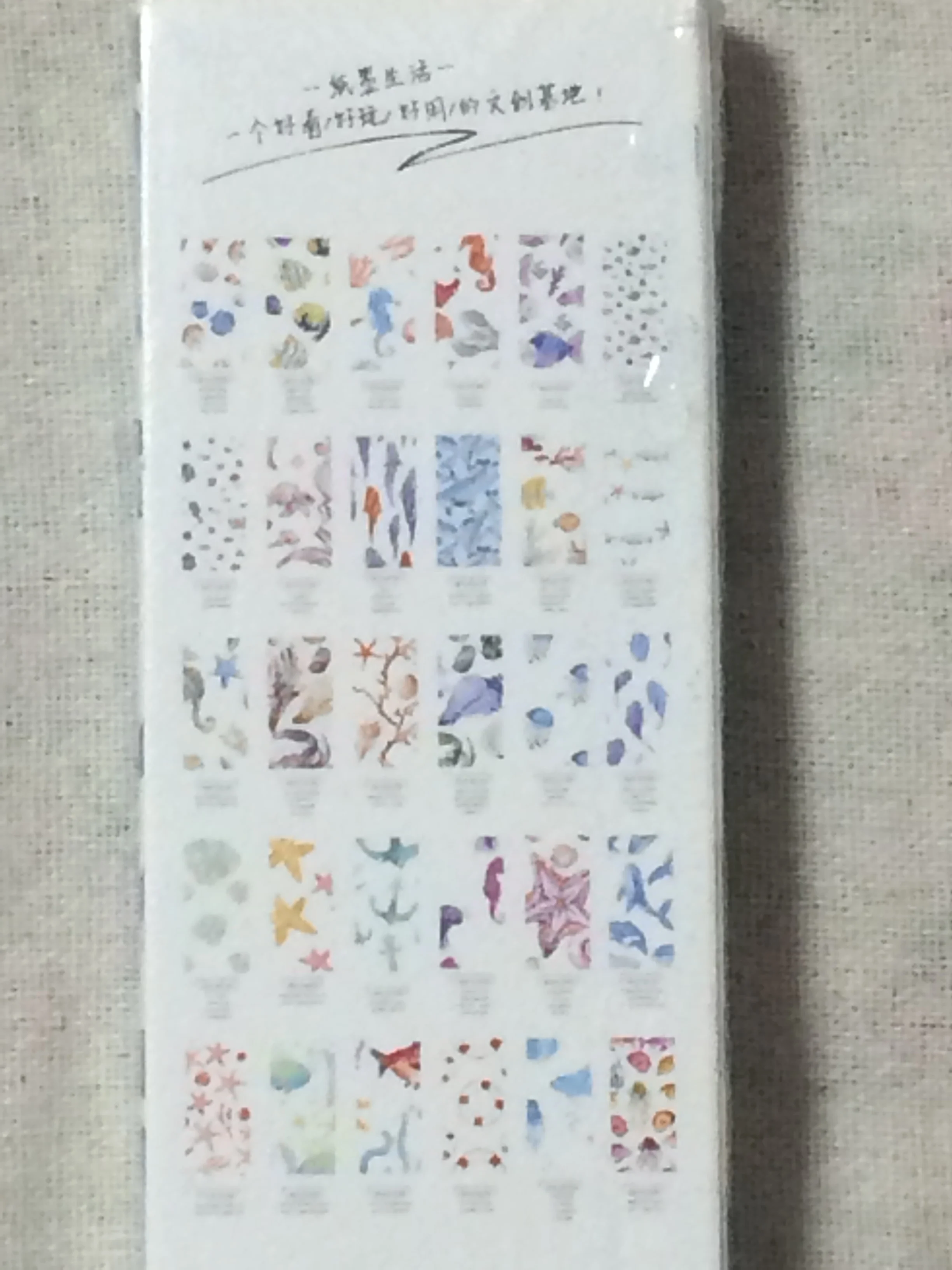 

Sea landscape paper bookmark(1pack=30pieces)