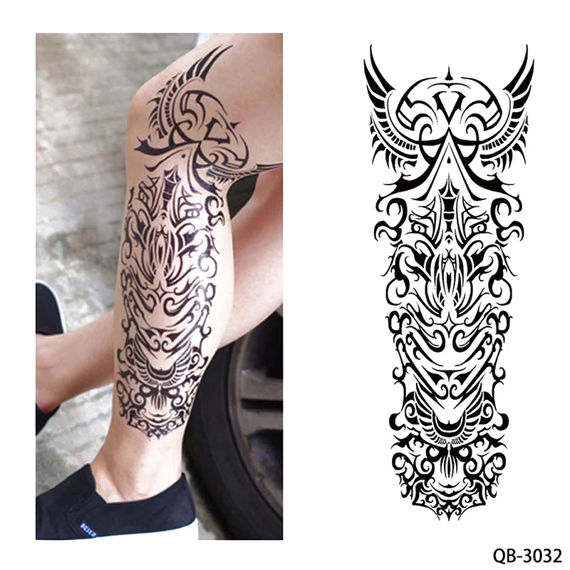 Переводные наклейки на все руки большие водонепроницаемые переводные 1