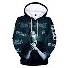 Толстовки Ft Lil Tjay с 3D рисунком, модные мужские свитшоты в стиле хип-хоп, индивидуальная Женская толстовка в стиле Харадзюку, уличная одежда, повседневные свитшоты оверсайз