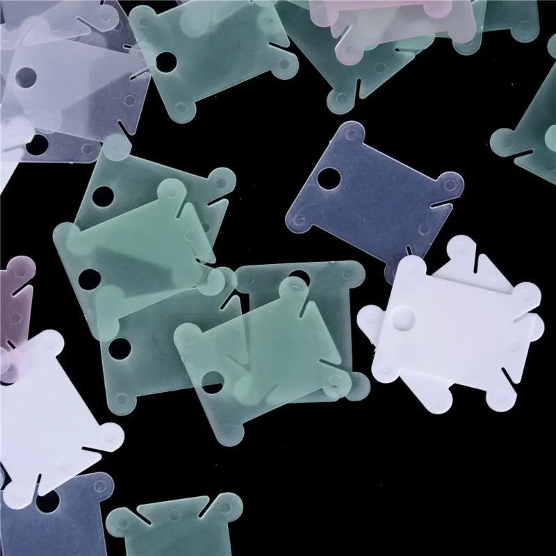 

Embroidery Floss Craft Diy Stitch Storage Holder Thread Bobbin Cross 100X/set