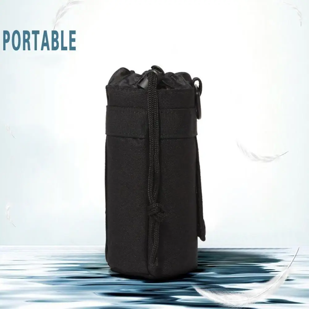 System сумка для бутылки с водой на 1 л воды в Военном Стиле системой Молле чайника