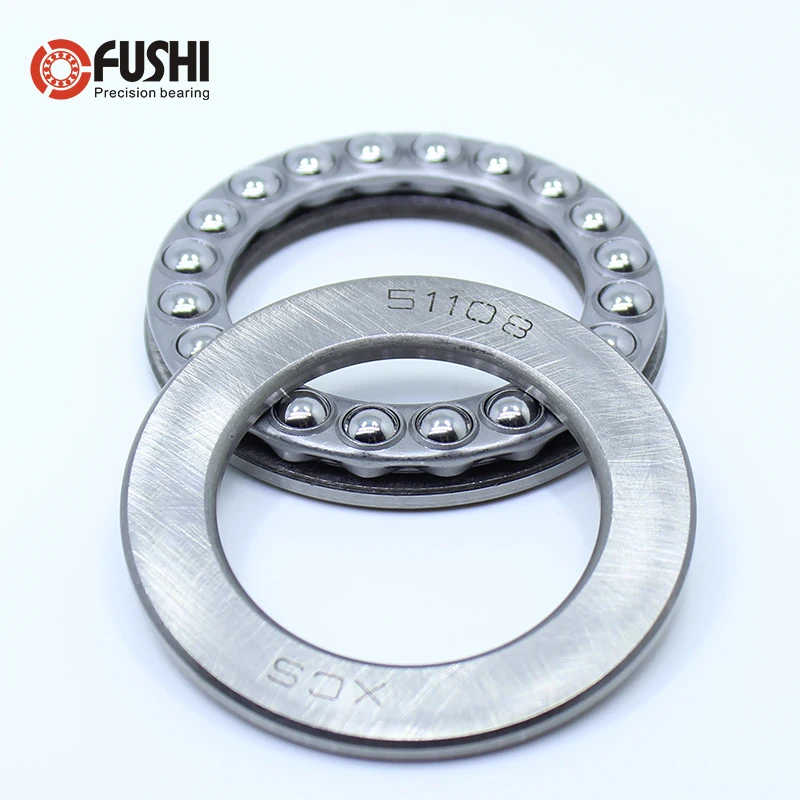51108 упорный подшипник 40*60*13 мм (1 шт.) осевой 8108 шарикоподшипники|bearing bearing|bearing