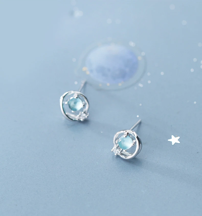 

Fashion temperament circle earrings personality trend simple earrings