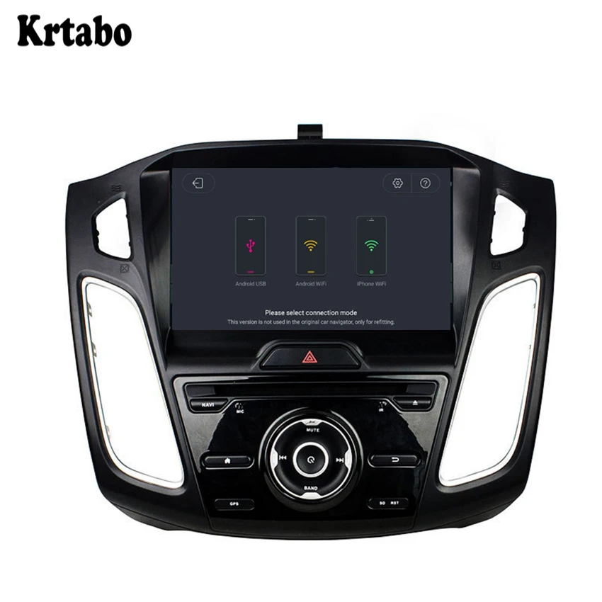 Для FORD Focus 2015 2016 2017 2018 автомобильный Радио Android мультимедийный плеер сенсорный