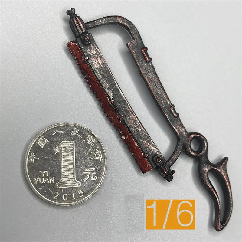 

Hot Sales 1/6th Evil Nurse Butcher Sickle Saw Blade Weapons Resident Soldier For Usual Action Collectable