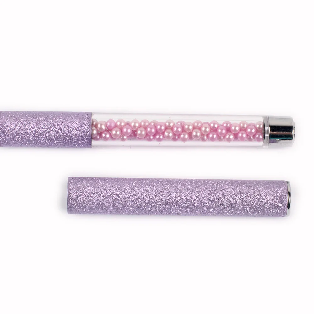 

Lootaan 1 Pc #8 Kolinsky Sable Hair Acrylic Nail Art Brush Pearls Handle Manicure Art Tool Nail Painting Drawing Pen