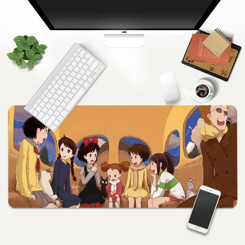 

Kiki's Delivery Service Silicone large/small Pad to Mouse Gaming XL Large Gamer Keyboard PC Desk Mat Computer Tablet Mouse Pad