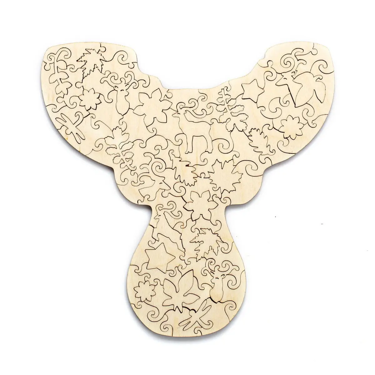 

Latest Design Special-Shaped Wooden Puzzles Irregular Three-Dimensional Animal Type Children Educational Jigsaw Toys Gifts