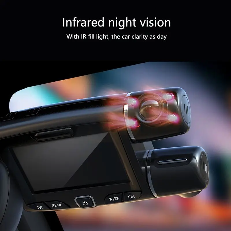 3 объектива FHD1080P автомобильные камеры Sony сенсор Передняя и задняя линза