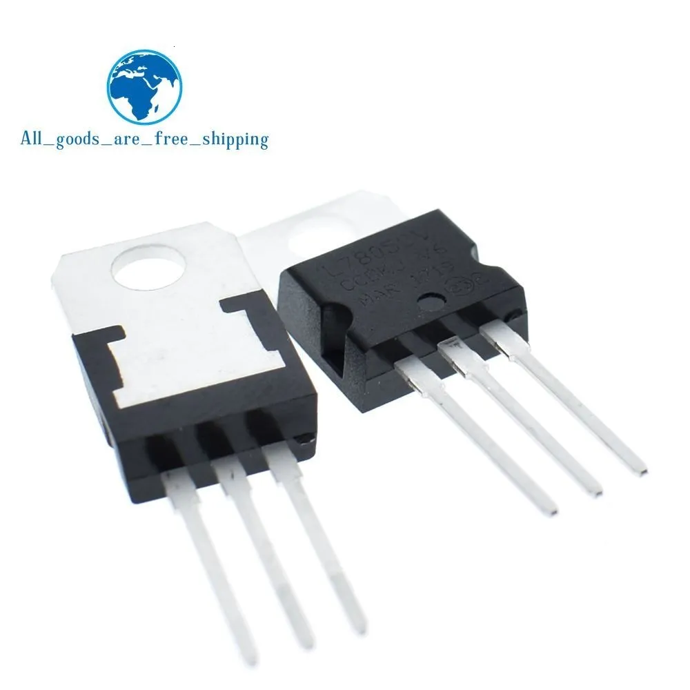 100 шт. LM7805 L7805 7805 Напряжение регулятором IC 5 V 1.5A TO-220