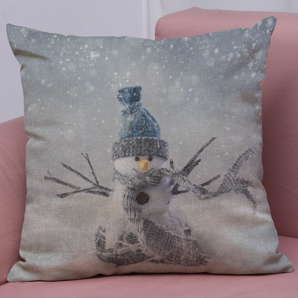 

Decorative Pillow Cover Home Decoration Christmas Throw Pillow Cover Cotton Linen Sofa Cushion Cover Throw Pillows for Couch