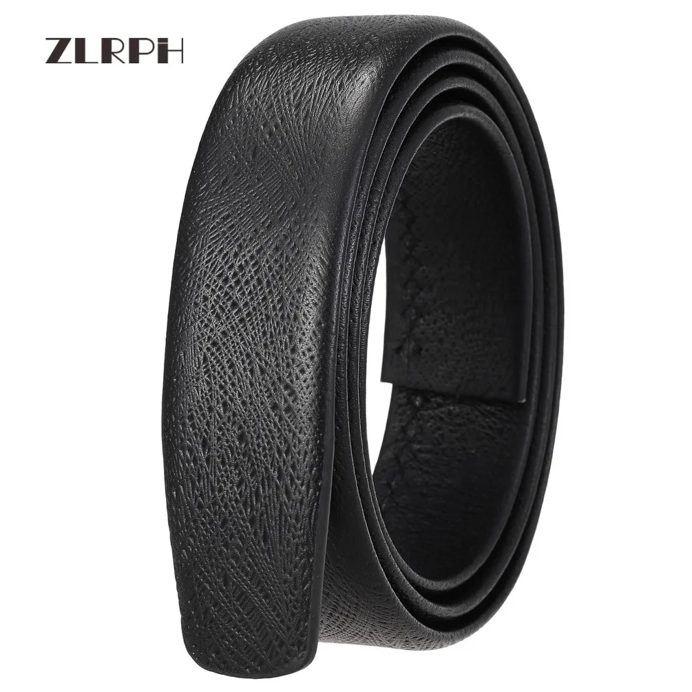 

ZLRPH 3.5cm No Buckle Automatic belt Luxury Brand Belts for Mens High Quality Male Strap Genuine Leather Waistband Ceinture