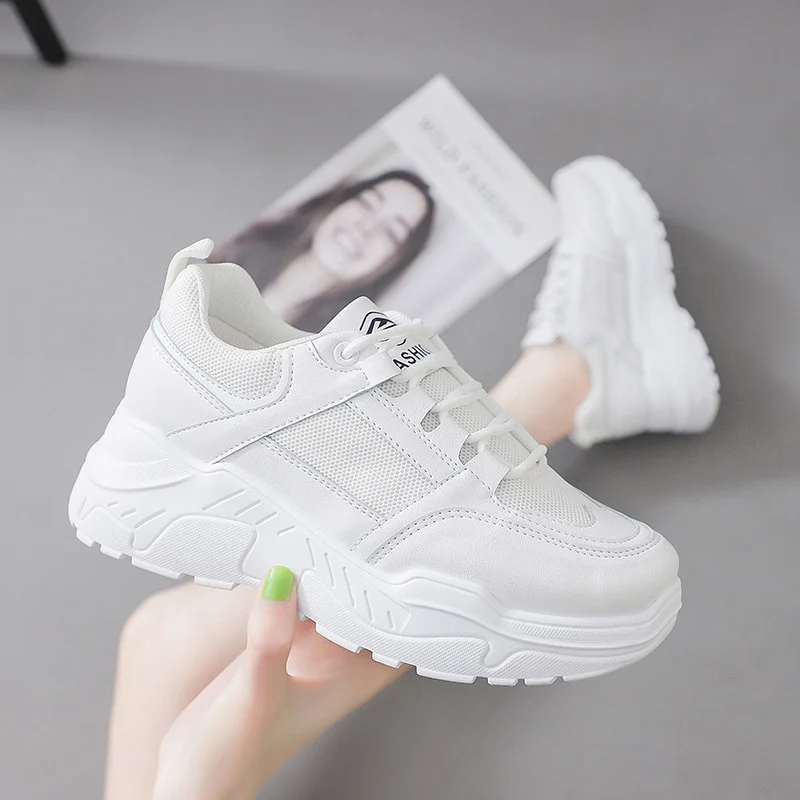 

Running Shoes Dad 2021 summer new Korean version small white sports female student leisure running shoes fashion C22