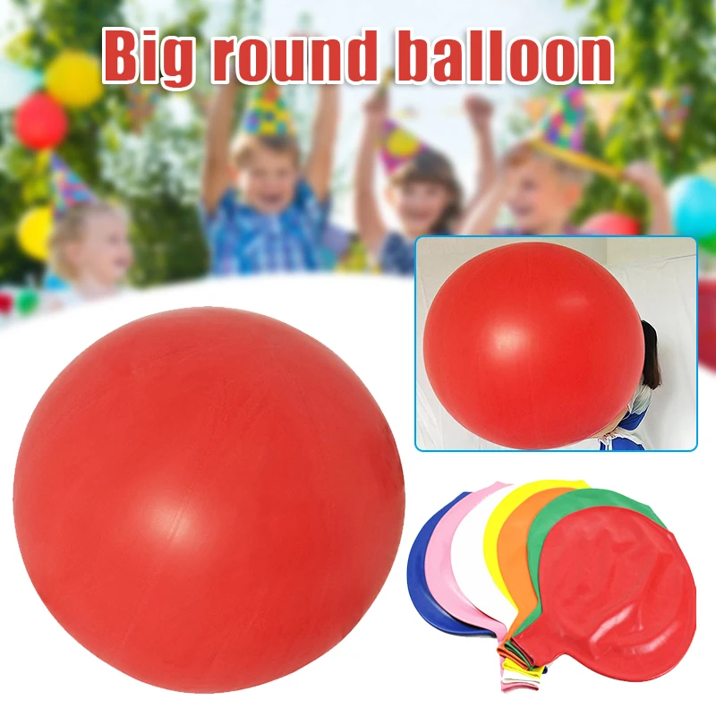 

72 Inch Gaint Human Balloon Extra Large & Thick Latex Round Balloon Event Decoration for Party Performance 2021