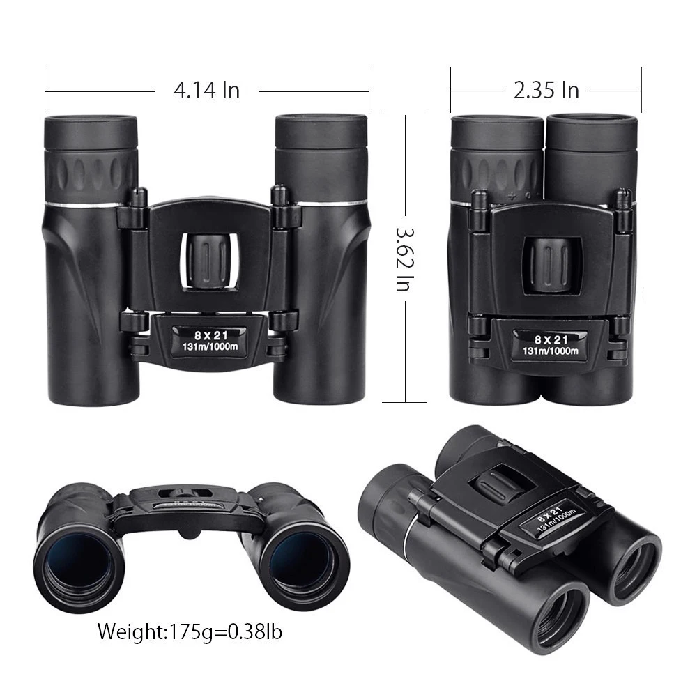 

APEXEL 8x21 professional Binoculars 1000M Telescope Binoculars Powerful Folding Low Light Night Vision For Hunting Camping Kids