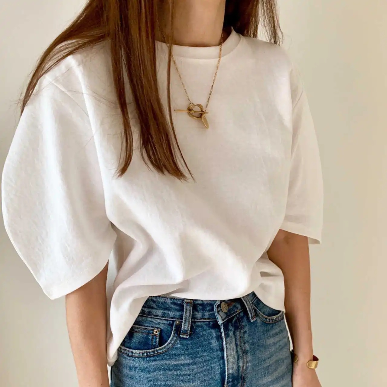 

long sleeve Funny T shirt Women White Tshirt Femme Harajuku Feminina Summer Tees Casual Cotton bts T-Shirt Vintage Slim Tops