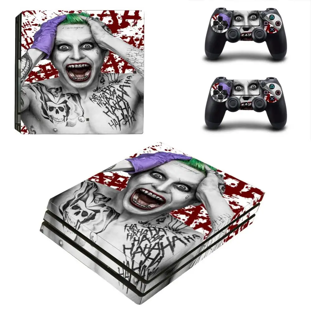 Наклейка Movie The Joker PS4 Pro s PS 4 Play station Виниловая наклейка для playstation консоль и