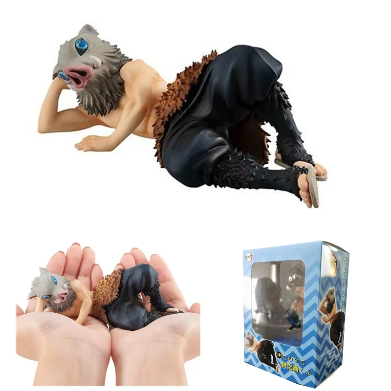 Новые Аниме фигурки Hashibira Inosuke Kimetsu No Yaiba ПВХ Фигурки демон Slayer игрушки