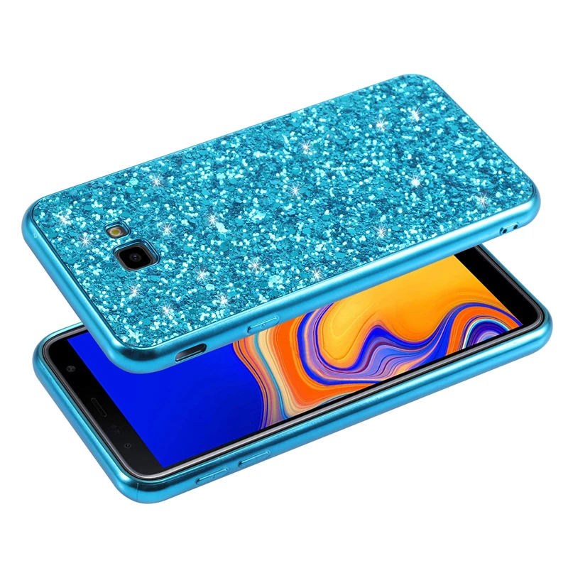 Модный Блестящий Мягкий чехол для Samsung Galaxy J4 J6 Plus J8 A7 A9 2018 M30S A10 A20 A30 A40 A50 A70 A90 A10S