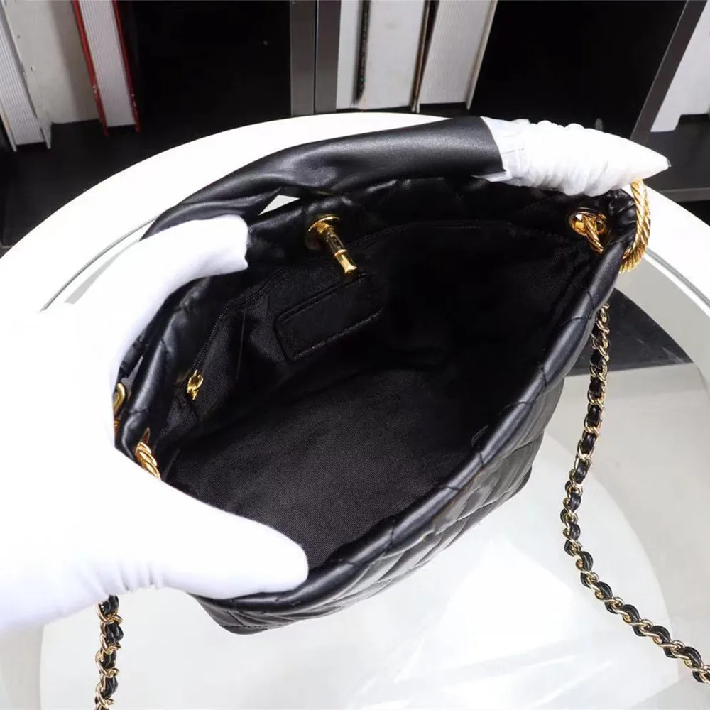 

The New 2021 Mini Ladies Handbags Made Of Cowhide Chain Can Be Cross-Body And Hand-Carried Large-Capacity Handbags