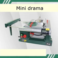 multifunctional woodworking chainsaw household mini table saw diy sliding table saw small cutting machine precision sawing