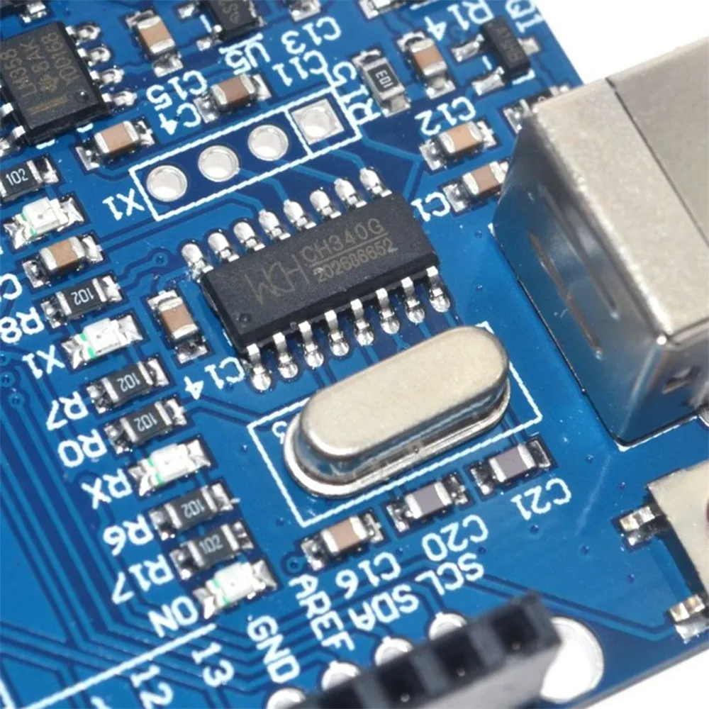 Классная версия R3 ATMEGA328P разработка DIP ATMEGA16U2 модуль USB кабель сменная плата синий