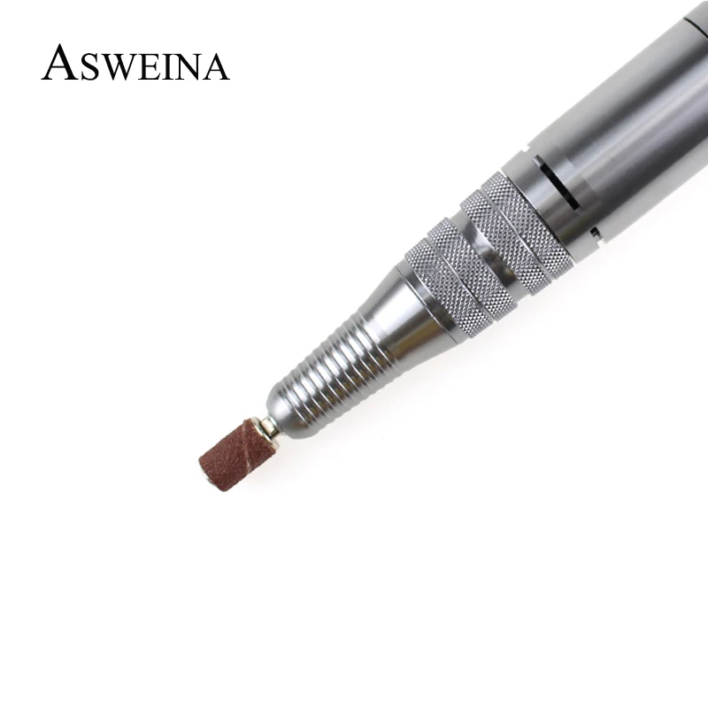 ASWEINA 100 шт. шлифовальные ленты для ногтей электрические сверла биты-аксессуары Наждачная ткань многоразового шлифования рукава Замена ногтей инструмент