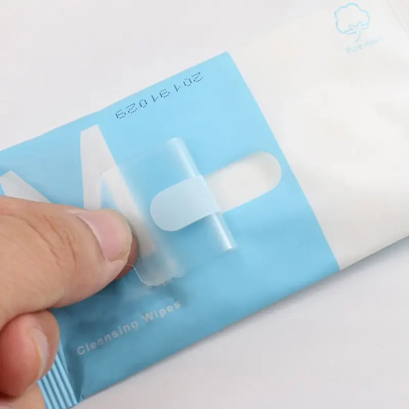 10 шт./пакет Портативный одноразовые влажные салфетки нетканые хлопковые