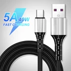 USB Type C кабель для быстрой зарядки, 5 А