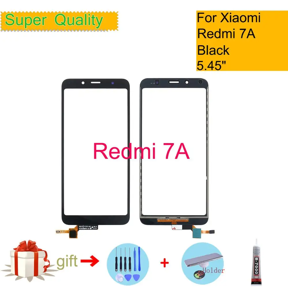 

High Quality For Xiaomi Redmi 7A Touch Screen Digitizer For Redmi 7A Touch Panel Sensor LCD Front Outer Glass Lens Replacement