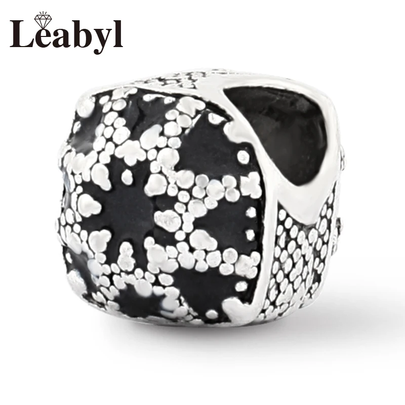 Классические Подвески Leabyl в виде темно синей звезды и Луны подвески для