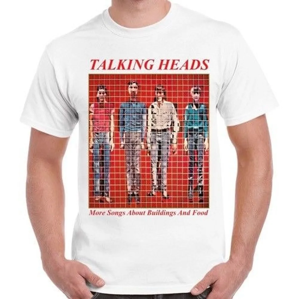 

Talking Heads More Songs About Buildings and Food Punk Rock Retro T Shirt