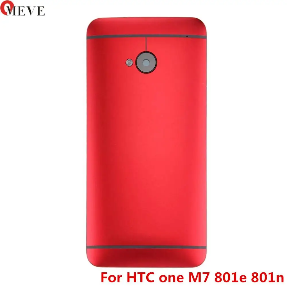 Оригинальная крышка батарейного отсека для HTC one M7 801e 801n задний корпус задняя ONE