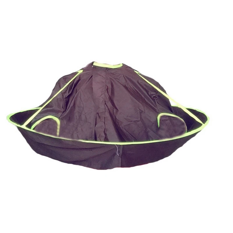 

Foldable Hair Cape Wrap Hair Cutting Umbrella Cloak Salon Barber&Home Hairdressing Waterproof Beard Shaving Cape