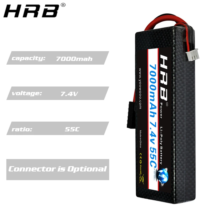 жесткий чехол hrb 2s2p 74 в 7000 мач 2s 55c лити