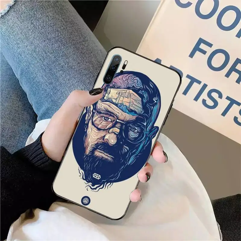 

Heisenberg Breaking Bad Phone Case For Huawei honor Mate P 9 10 20 30 40 Pro 10i 7 8 a x Lite nova 5t