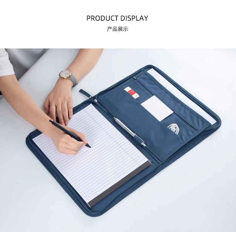 Папка для документов формата А4 из ткани портфель дешевая тканевая папка на