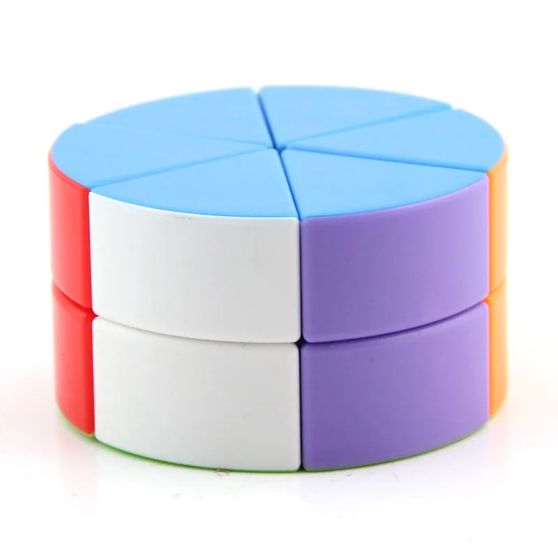 Original High Quality JSYouPin Cylinder 2x2x2 Magic Cube 2x2 Speed Puzzle Christmas Gift Ideas Kids Toys For Children | Игрушки и хобби