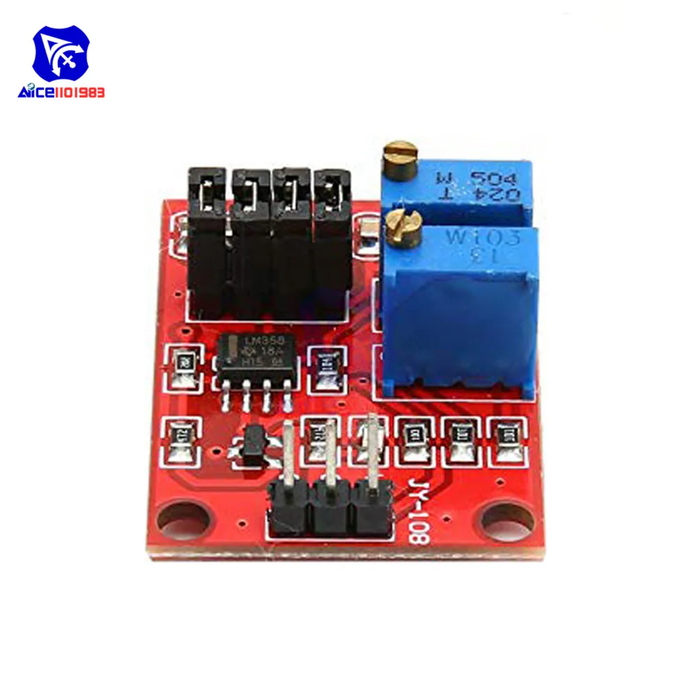 Diymore NE555 импульсный модуль LM358 частоты рабочего цикла сигнала квадратной волны|wave